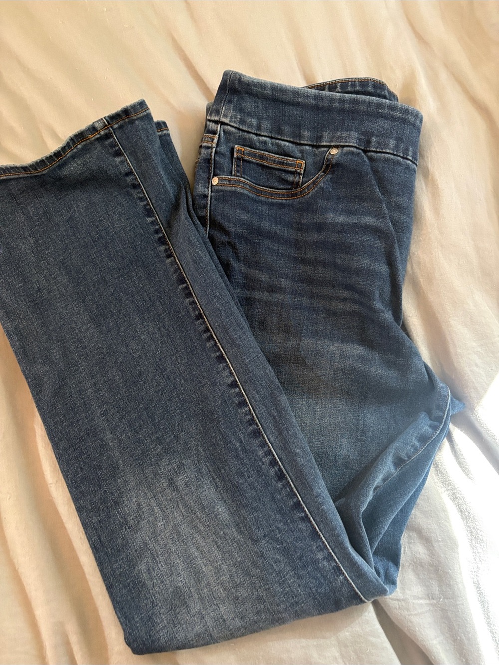 Chico's Skinny Jeans in Dark Blue